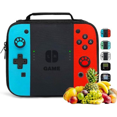 Insulated Lunch Box for Boys Girls, Game Lunch Bag for School Work Office Travel Picnic Hiking Beach