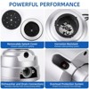 Sliver Garbage Disposal - Ultra-Quiet Food Waste Disposer with EZ Mount Flange, Continuous Feed for Kitchen Sinks - 4 of 4