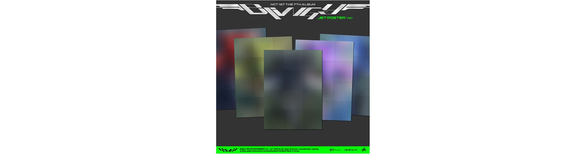 NCT 127 - The 7th Album 'Blingy' (JET Poster Ver.) (HAECHAN) (CD)