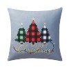 18"x18" Home Christmas Tree Square Throw Pillow - VCNY - 2 of 4