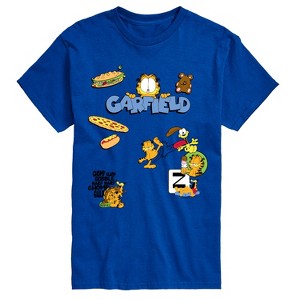 Men's - Garfield - Collage Short Sleeve Graphic T-Shirt - 1 of 3