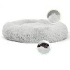 Best Friends by Sheri Donut Shag Frost Dog Bed - 45"x45" - Off-White - 2 of 4