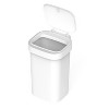 Nine Stars 50L/13.2gal Motion Sensor Trash Can White: Indoor Plastic, Battery Operated, 28.29" Height, 6.35 lbs - 2 of 4