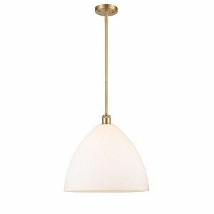Bristol Glass - 1 Light Pendant In Industrial Style-16.75 Inches Tall and 16 Inches Wide - 1 of 1