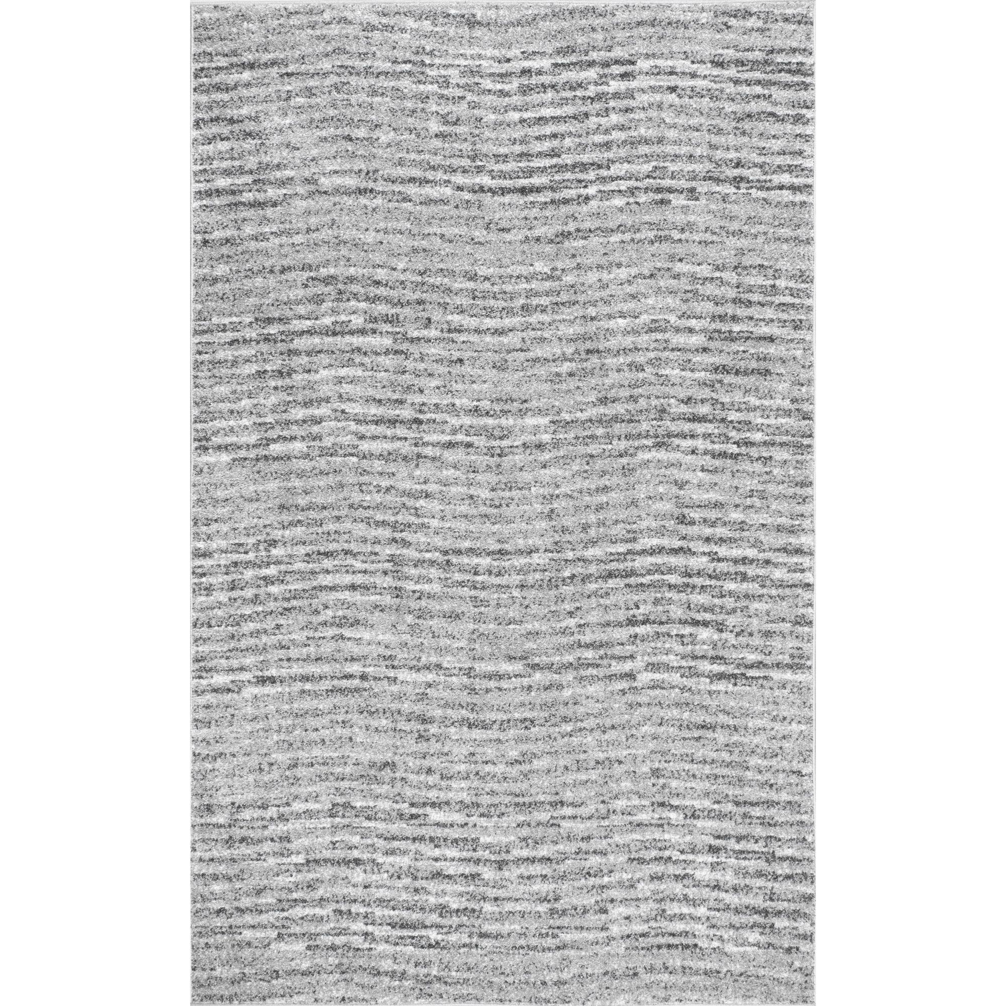 Nuloom Sherill Abstract Transitional Area Rug, 7' 6" x 9' 6", Gray