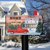 Home For Christmas Pickup Mailbox Cover  - Standard Size - Briarwood Lane - 2 of 3