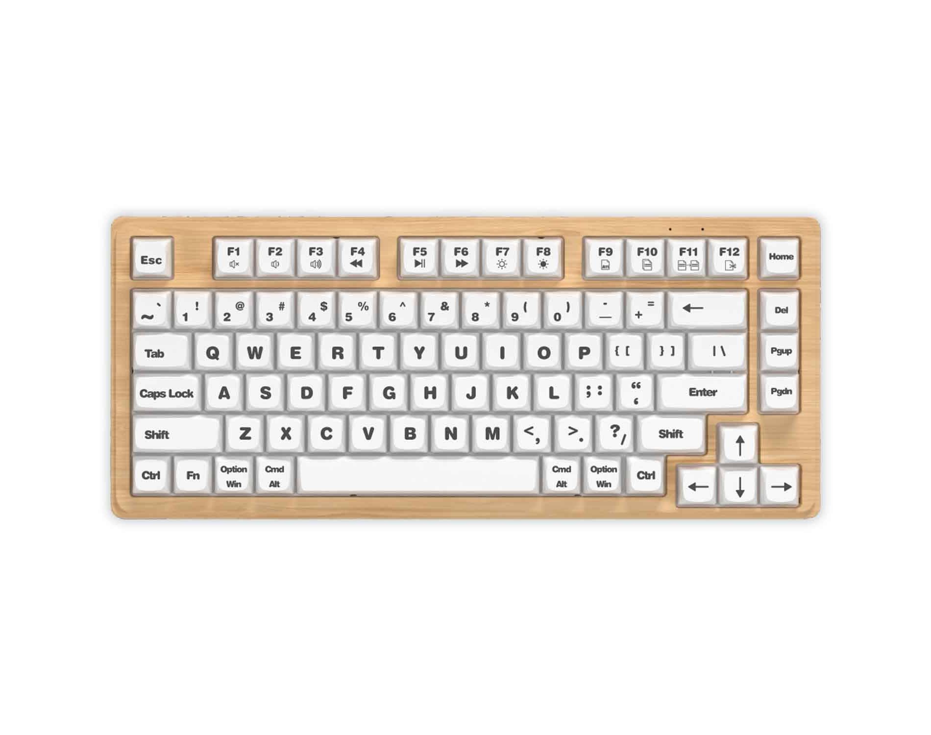 iJoy Wireless Wooden Keyboard