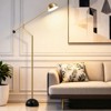 GTCLIGHTING Gold LED Floor Lamps for Living Room,Arc Floor Lamps with Adjustable Metal Shade&Marble Base,61" Mid Century Floor Lamp for Bedroom Office - 4 of 4