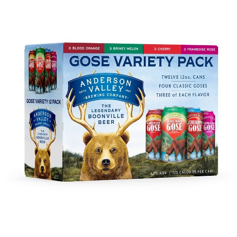 Anderson Valley Gose Variety - 12pk/12 Fl Oz Cans : Target