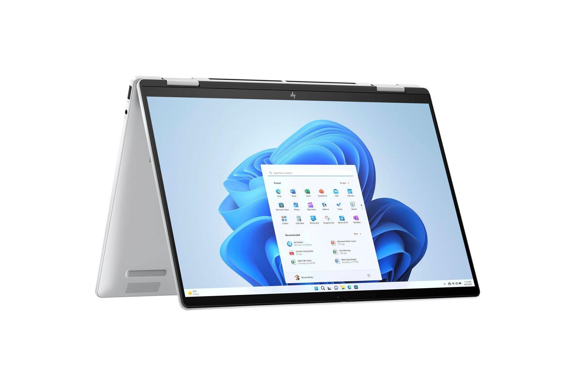 HP Envy x360 14” WUXGA 2-in-1 Touchscreen Laptop, AMD Ryzen 5 8640HS, 16GB RAM, 512GB SSD, Windows 11 Home