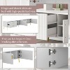 Modern TV Stand with Storage Drawer, Entertainment Center with 2 Cabinet Doors and 2 Drawers, Low Profile TV Cabinet for TVs up to 75 Inch - 3 of 4