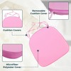 LeisureMod Memory Foam Chair Cushion with Ties – Removable Cover, for Dining & Kitchen Chairs - 4 of 4