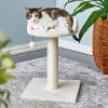Two by Two Saint Paul - Off-White Scratching Post Cat Furniture - 20.5 in. Tall - 2 of 4