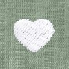 Dalix Mens Lil Heart Midweight Cotton Tee - 2 of 4