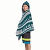 22"x51" NFL Philadelphia Eagles Liner Youth Hooded Towel - 2 of 3