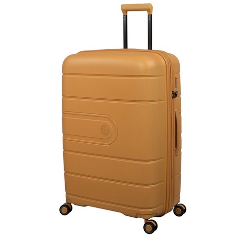 It Luggage Eco tough Hardside Large Checked Expandable Spinner Suitcase Light Yellow Target