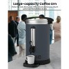Coffee Urn,Gallon Double Wall Commerical Coffee Maker for Buffet Catering Wedding Gathering,Large Capacity Hot Coffee Dispenser - 4 of 4