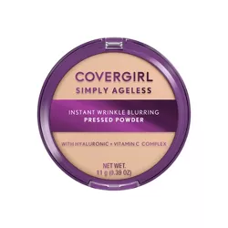 COVERGIRL Simply Ageless Instant Wrinkle Blurring Pressed Powder - 0.39oz