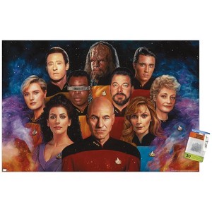 Trends International Star Trek: The Next Generation - Nicky Barkla Illustration Unframed Wall Poster Prints - 1 of 4