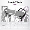 BestParts Youth Mountain Bike 24 Inch, Teen Trail Bike with Shock Absorbing Fork, 21-Speed, Dual Disc Brakes, School Commuting Ride, Purple - 4 of 4