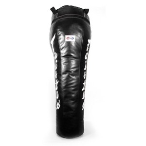 Fairtex HB12 Angle Bag Punching Bag for Muay Thai, Kickboxing, MMA (HB12 Black Unfilled) - 1 of 1