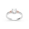 Valentina Engagement Ring Solitaire Cz Sterling Silver Womens Ginger Lyne Collection - 2 of 4