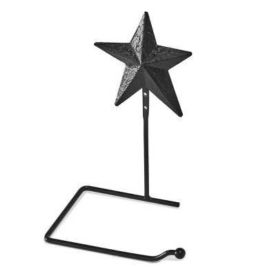 Lakeside Metal Barn Star Wall Toilet Paper Holder with Distressed Vintage Style