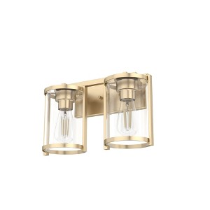 Hunter Fans Astwood 2 - Light Vanity in  Alturas Gold - 1 of 1
