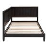 ALEXOUN Wood Day Bed Frames with Solid Wood Slat Support,and Arm & Back for Toddlers Kids Teens Adults Easy Assemble - 4 of 4