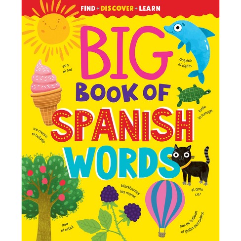 Big Book Of Spanish Words - (find, Discover, Learn) By Clever ...