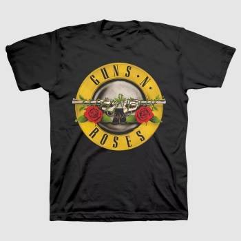 Men'S Guns N Roses Short Sleeve Graphic T-Shirt - Black : Target