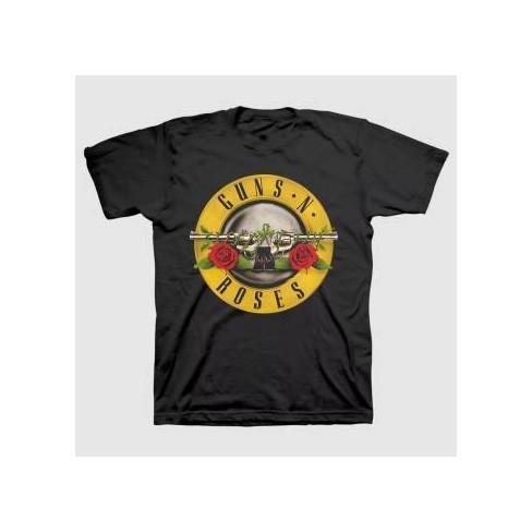 Men's Guns N Roses Short Sleeve Graphic T-shirt - Black : Target