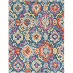 Suzani SZN376 Hand Hooked Indoor Area Rug  - Safavieh - 1 of 2