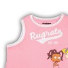 Ladies Rugrats 90's Fashion Shirt - Rugrats Angelica and Reptar Mesh Tank Top - 4 of 4
