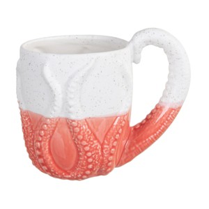 Beachcombers Coral & Bisque Octopus Mug - 1 of 3