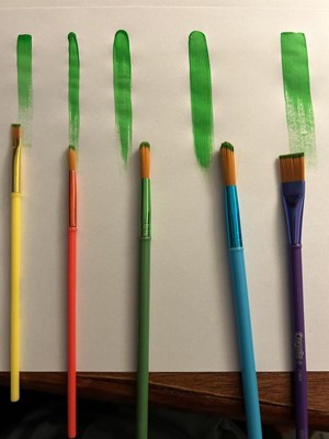 Crayola; Paint Brush Set; 5 ct.; Arts and Crafts, Variety of Shapes - 2 Pack