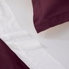 Egyptian Cotton 400 Thread Count Solid Duvet Cover Set by Blue Nile Mills - 3 of 4