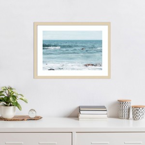 Amanti Art Let The Ocean Set You Free by Elena Chukhlebova Wood Framed Wall Art Print - 1 of 4
