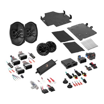 Infinity PERFECT 4SPKSYS 4-Speaker plug-n-play kit Compatible with 2014 up HD StreetGlide/Road Glide (6.5" and 6x9 Bag lids)