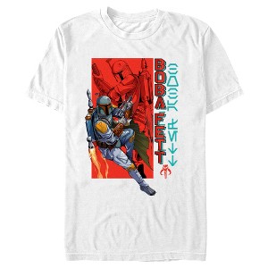 Men's Star Wars Animated Boba Fett T-Shirt - 1 of 4