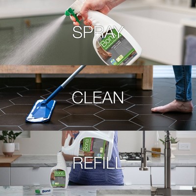 Bona Cleaning Products Multi-Surface Cleaner Spray + Mop All Purpose Floor Cleaner - Unscented - 32 fl oz_5