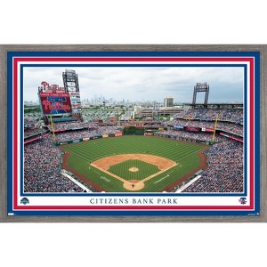 Trends International MLB Philadelphia Phillies - Citizens Bank Park 22 Framed Wall Poster Prints - 1 of 4
