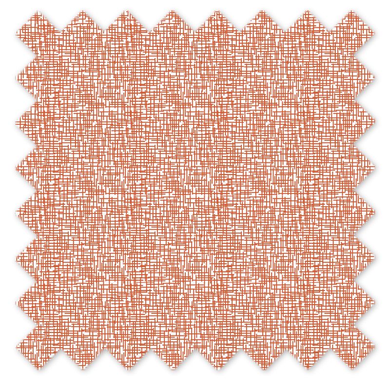Bacati - Orange Texture Boys Cotton Printed Single Window Curtain Panel, 5 of 6