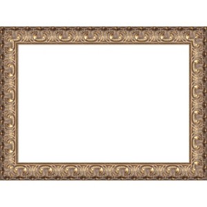 Amanti Art Florentine Gold Framed Dry Erase Magnetic Board - 1 of 4