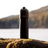 Clean Bottle Sport 23 Insulated Bike Water Bottle with Easy Clean Cap and Easy Squeeze Design, Black - 2 of 4