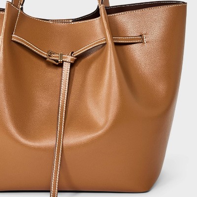 Belted Pinched Handle Tote Handbag - A New Day' - image 5