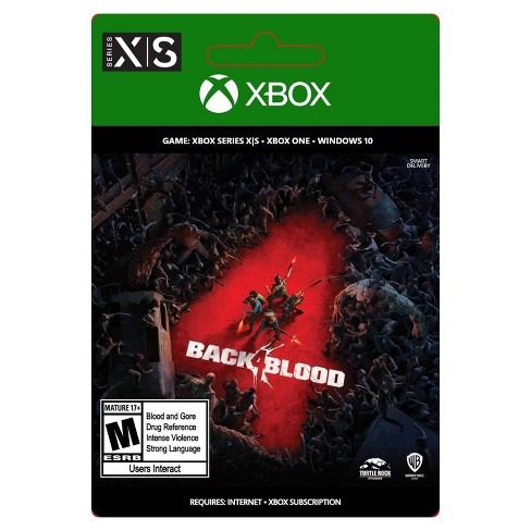 Back 4 Blood Game pass day 1? : r/xboxone