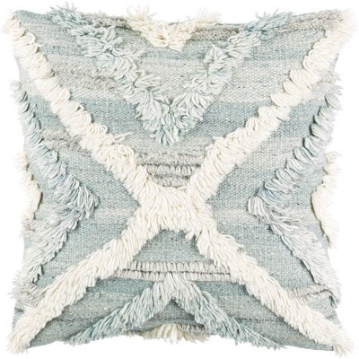 Mark & Day Rohrberg Modern Pale Blue Throw Pillow