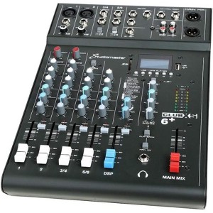 Studiomaster Club XS 62 MIC 2 ST Channels INC DSP & USB/MP3 PLAYER - 1 of 4