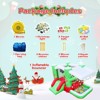 Aukfa Christmas Inflatable Bounce House with Slide, Ball Pit & LED Lights - Kids Holiday Party Bouncer - 2 of 4